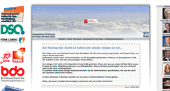 Desktop Screenshot of organspende.ths-wz.de